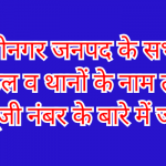 Kushinagar police thana list