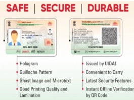 Aadhar pvc