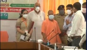 Cm yogi in kushinagar