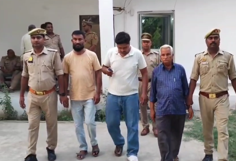 कुशीनगर में पाकिस्तानी नागरिक सिराजुल हक और उसके सहयोगियों की गिरफ्तारी