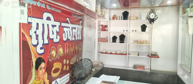 कुशीनगर में दिनदहाड़े ज्वेलरी शॉप में चोरी, 2 तोला सोना और 1.5 किलो चांदी ले उड़ा चोर
