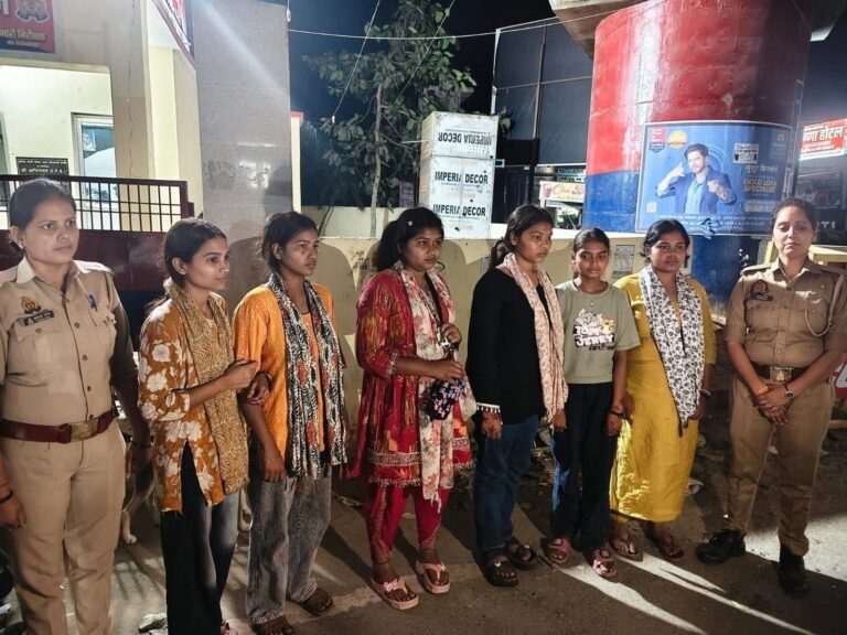 थाना कसया पुलिस की बड़ी सफलता: घर से निकली 6 लड़कियां बस्ती से सकुशल बरामद