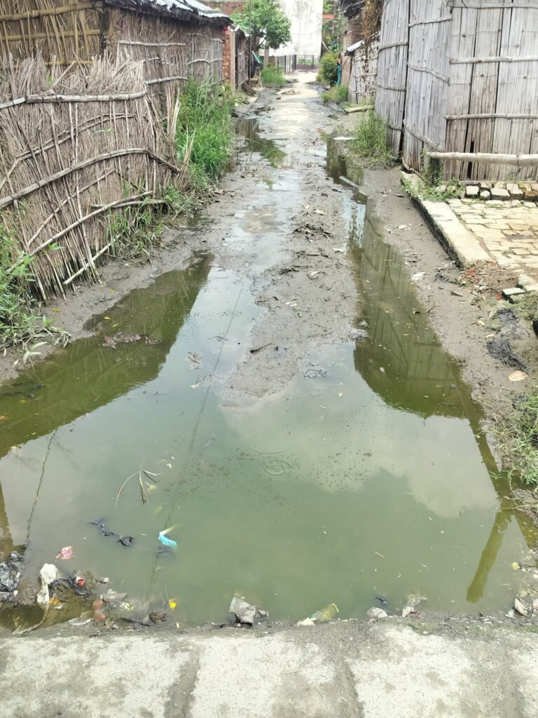 जलजमाव से ग्रामीण परेशान, मुख्यमंत्री के सोशल मीडिया पर शिकायत दर्ज, डीएम ने लिया संज्ञान